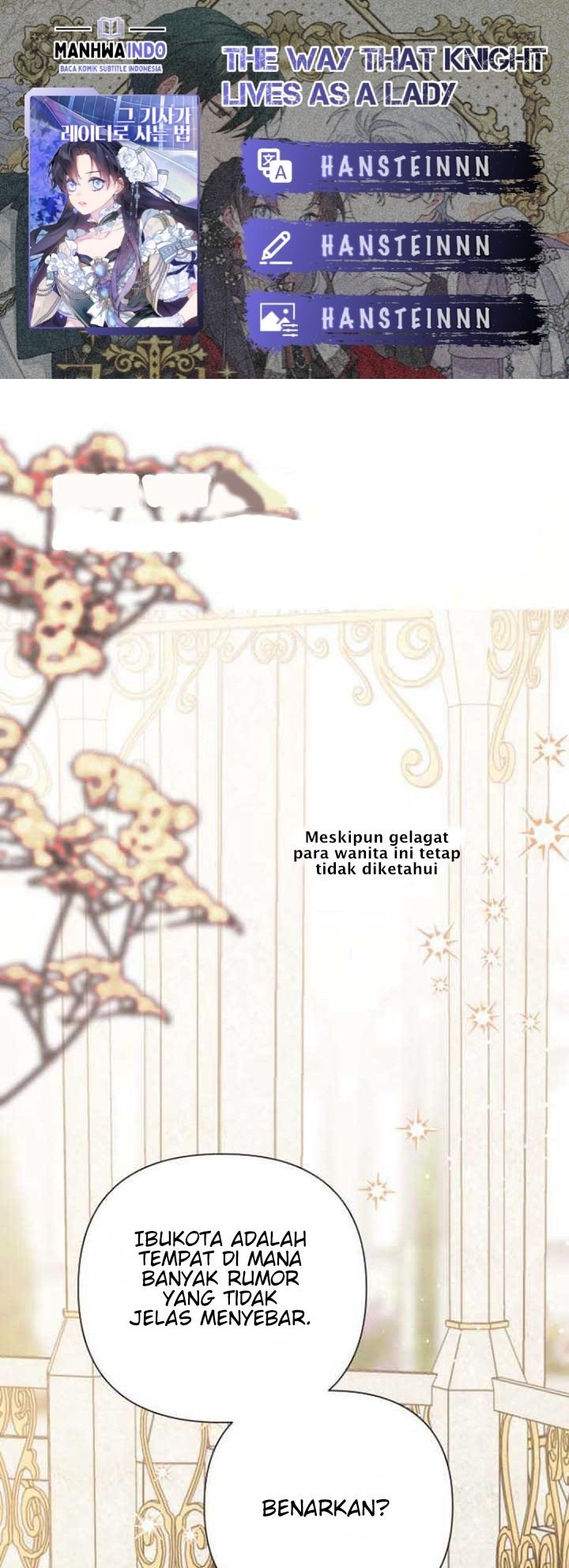 Baca Komik The Way That Knight Lives As a Lady Chapter 43 Gambar 1