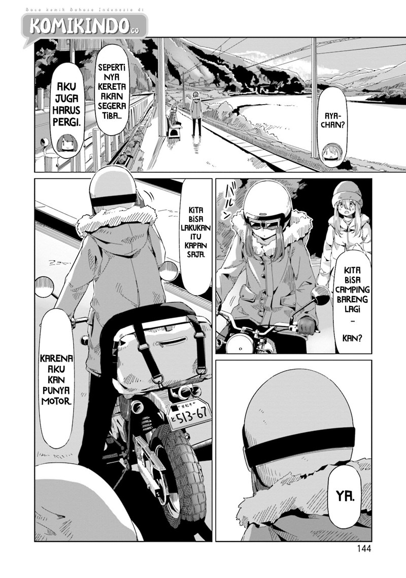 Yuru-Camp Chapter 63 Gambar 13