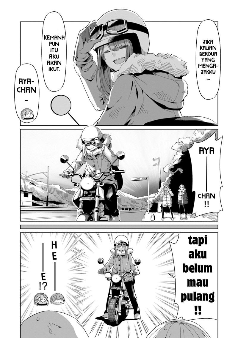 Yuru-Camp Chapter 63 Gambar 14