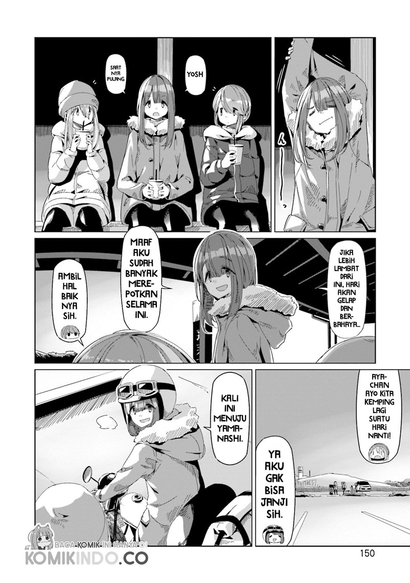 Yuru-Camp Chapter 63 Gambar 19