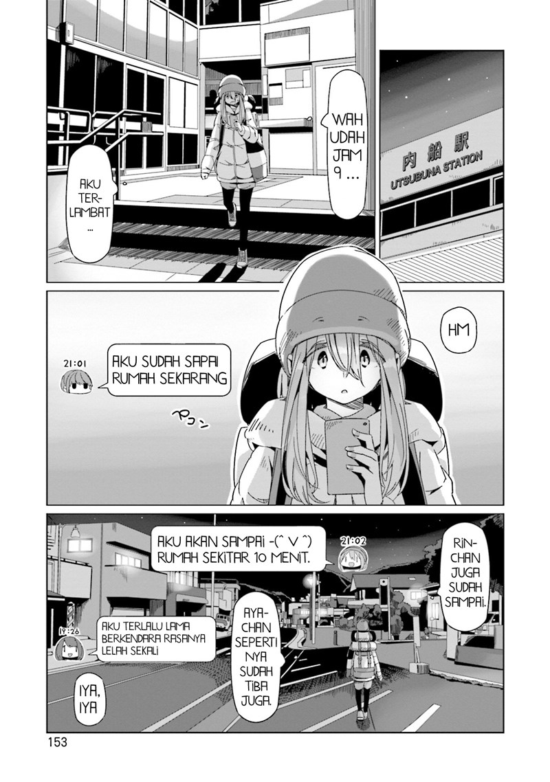 Yuru-Camp Chapter 63 Gambar 22