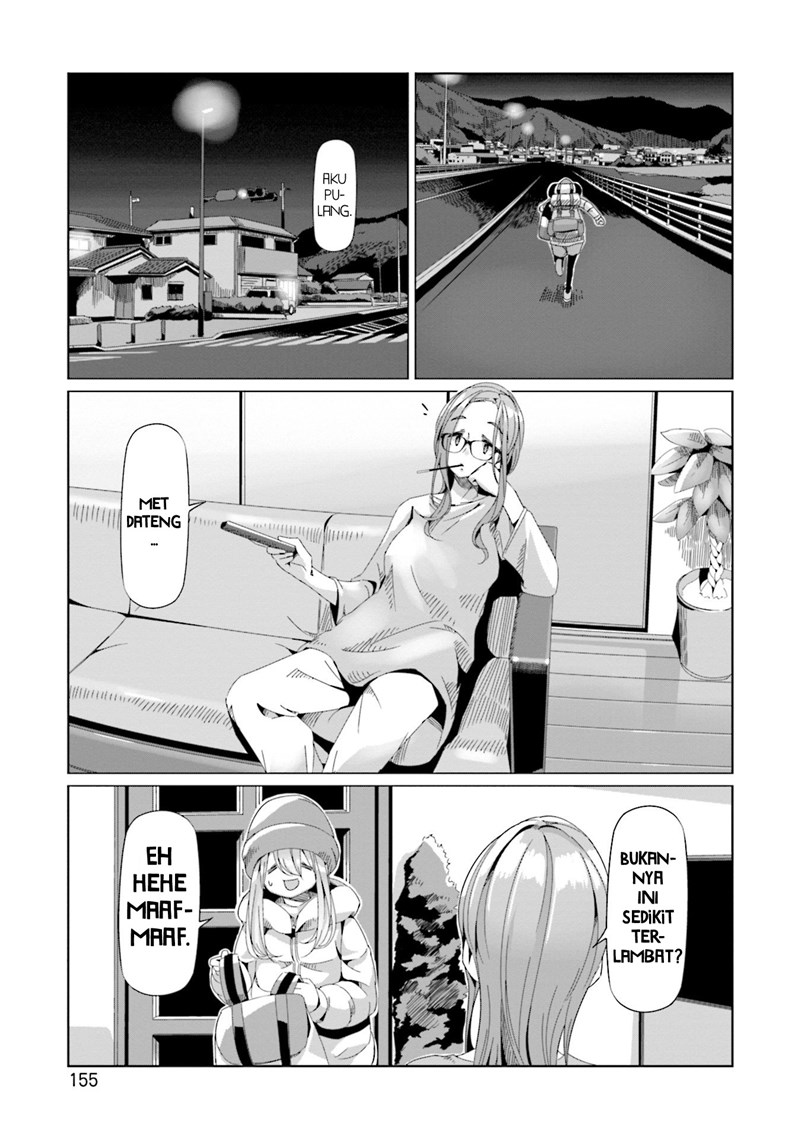 Yuru-Camp Chapter 63 Gambar 24