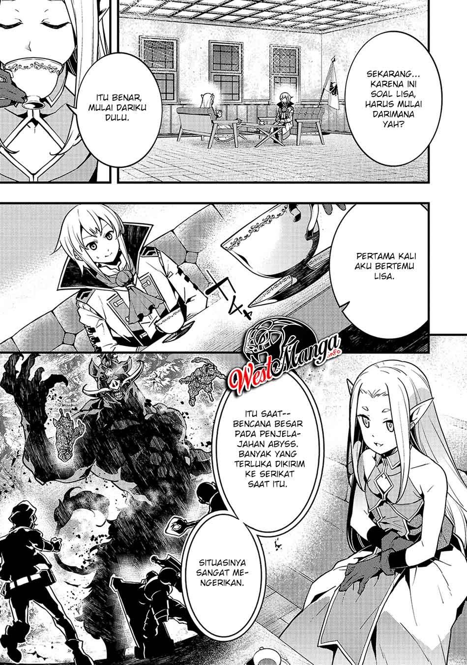 Baca  Kyoukai Meikyuu to Ikai no Majutsushi Chapter 37 Gambar 2