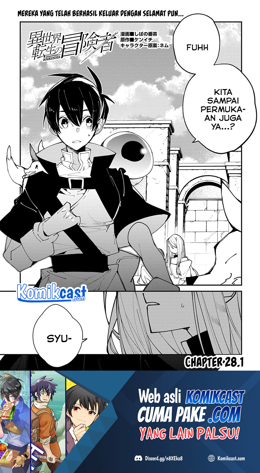 Baca  Isekai Tensei no Boukensha Chapter 28.1 Gambar 2