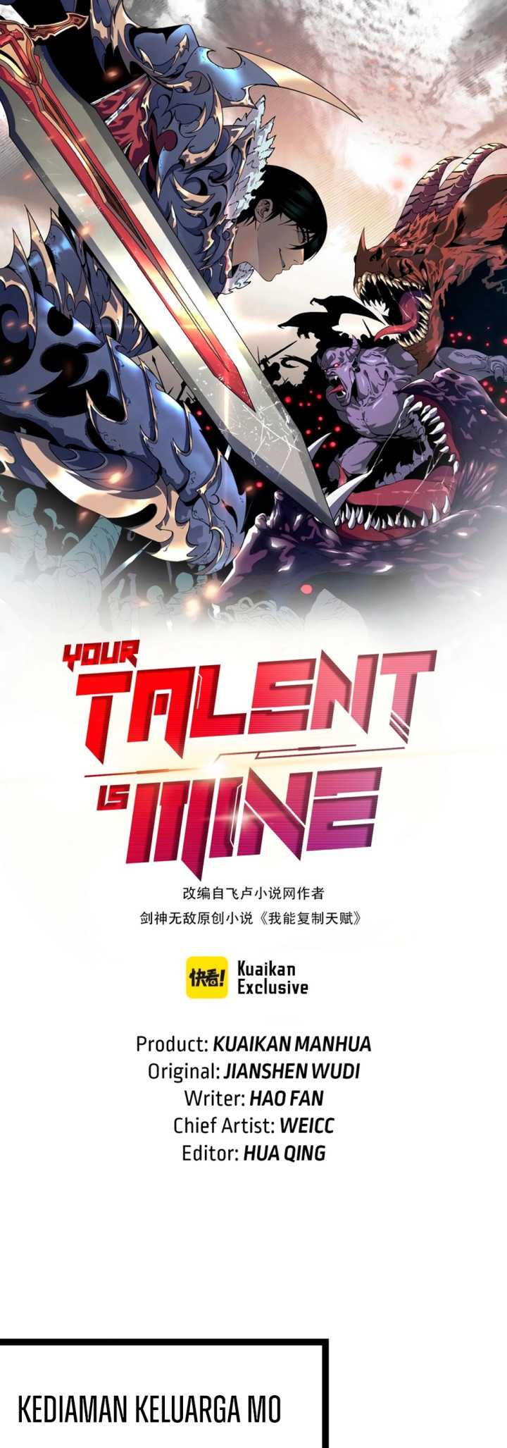 Baca Your Talent is Mine Chapter 15 Gambar 2