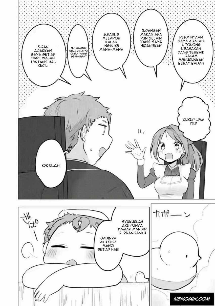 Tensei Saki ga Zannen Ouji Datta Ken: Ima wa Fukkin 1-kai mo Dekinai kedo Yasete Isekai Sukuimasu Chapter 08 Gambar 23