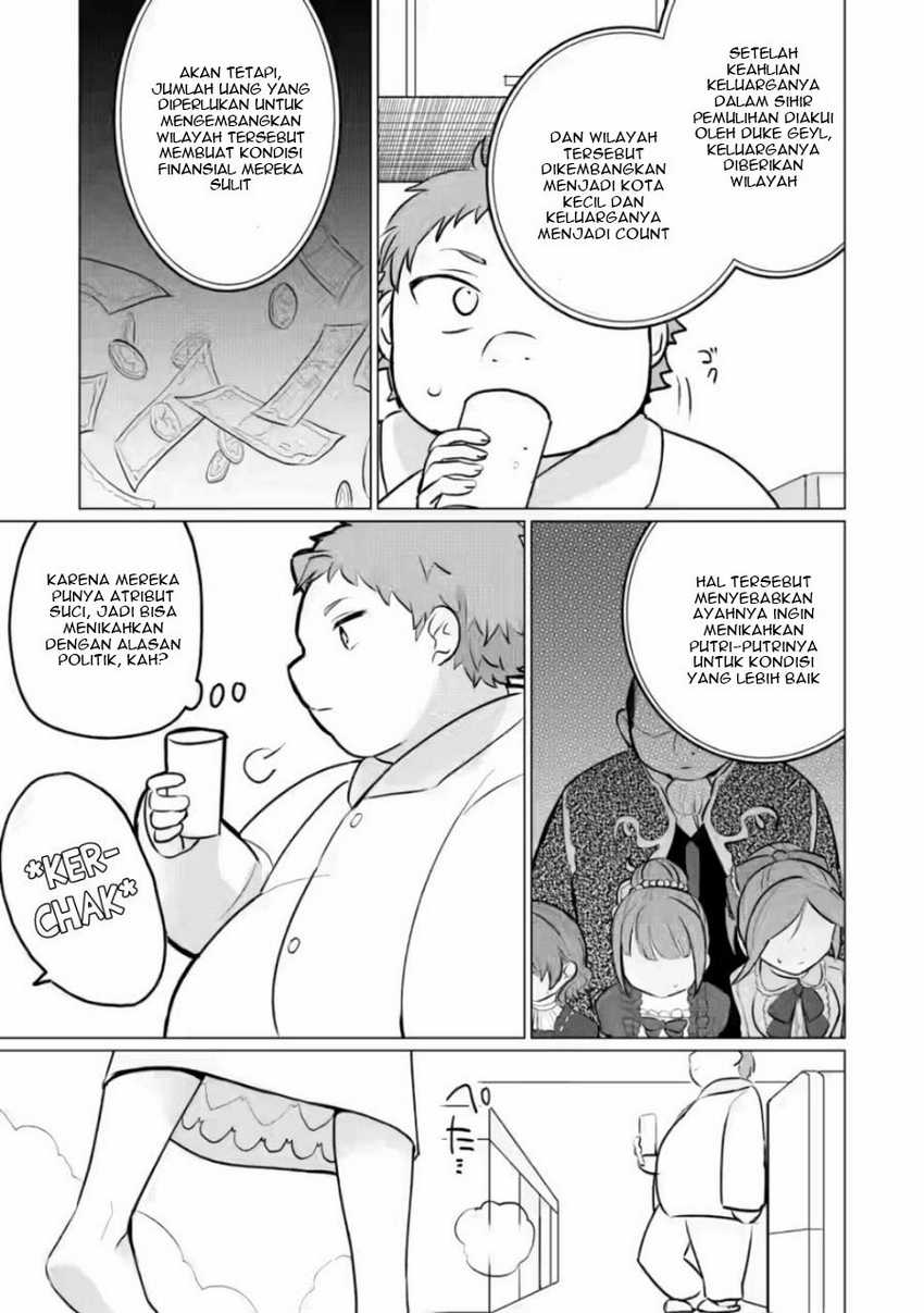 Tensei Saki ga Zannen Ouji Datta Ken: Ima wa Fukkin 1-kai mo Dekinai kedo Yasete Isekai Sukuimasu Chapter 08 Gambar 26