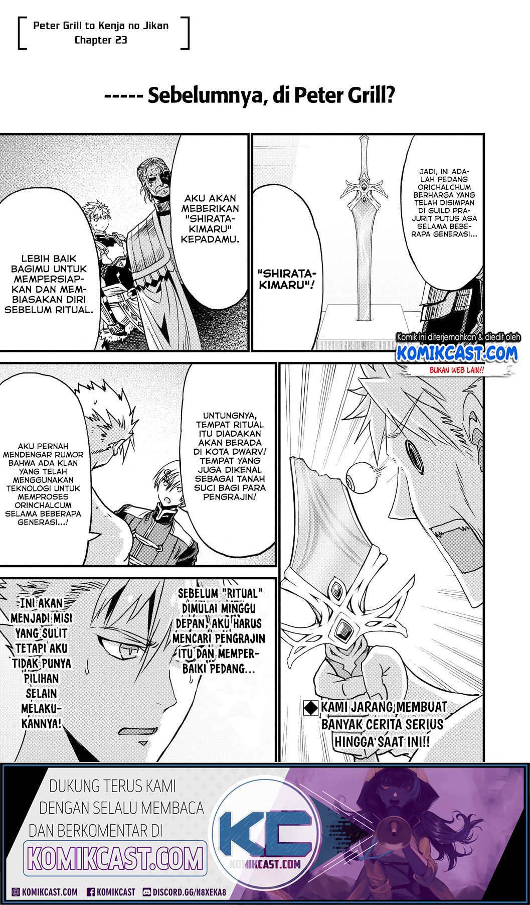 Baca  Peter Grill to Kenja no Jikan Chapter 23 Gambar 2