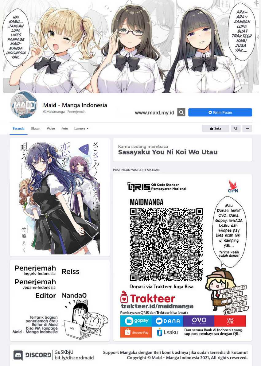 Baca Sasayaku you ni koi wo utau Chapter 27 Gambar 2