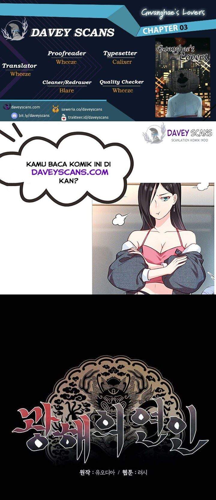 Baca Komik Gwanghae’s Lover Chapter 3 Gambar 1