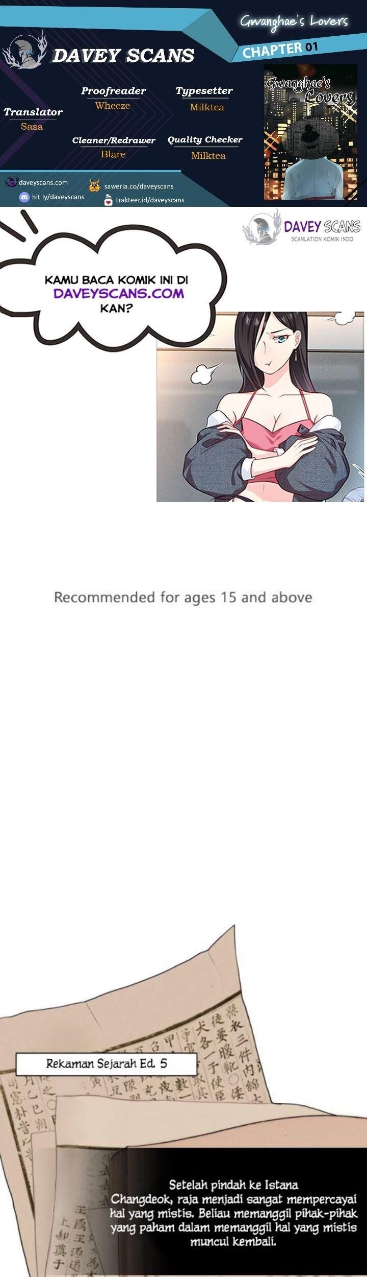 Baca Komik Gwanghae’s Lover Chapter 1 Gambar 1