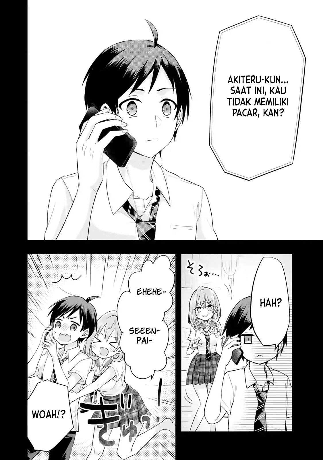 Tomodachi no Imouto ga Ore ni Dake Uzai Chapter 1.3 Gambar 4