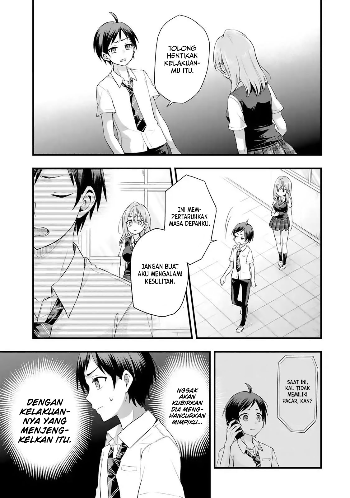 Tomodachi no Imouto ga Ore ni Dake Uzai Chapter 1.3 Gambar 9
