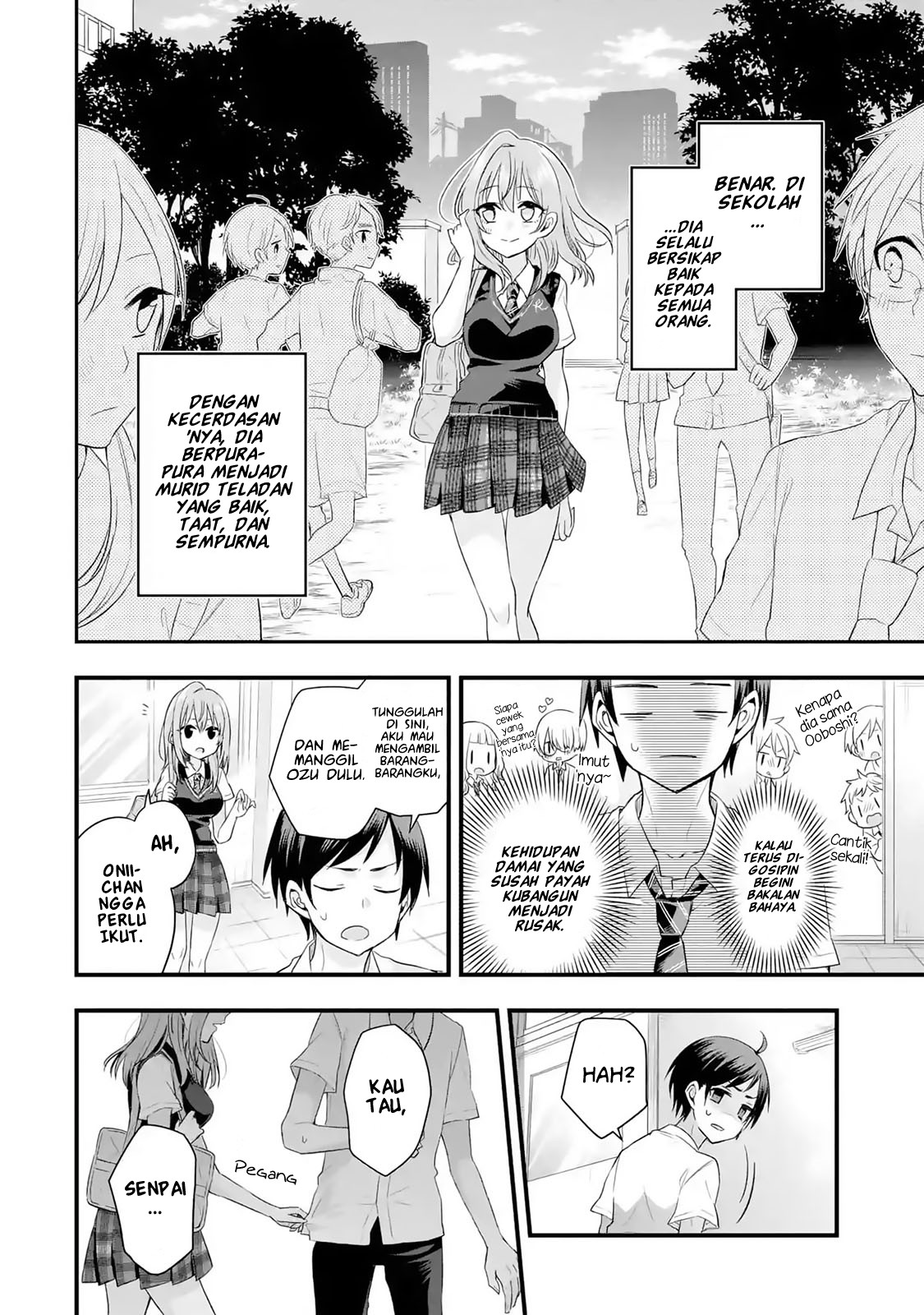 Tomodachi no Imouto ga Ore ni Dake Uzai Chapter 1.2 Gambar 12