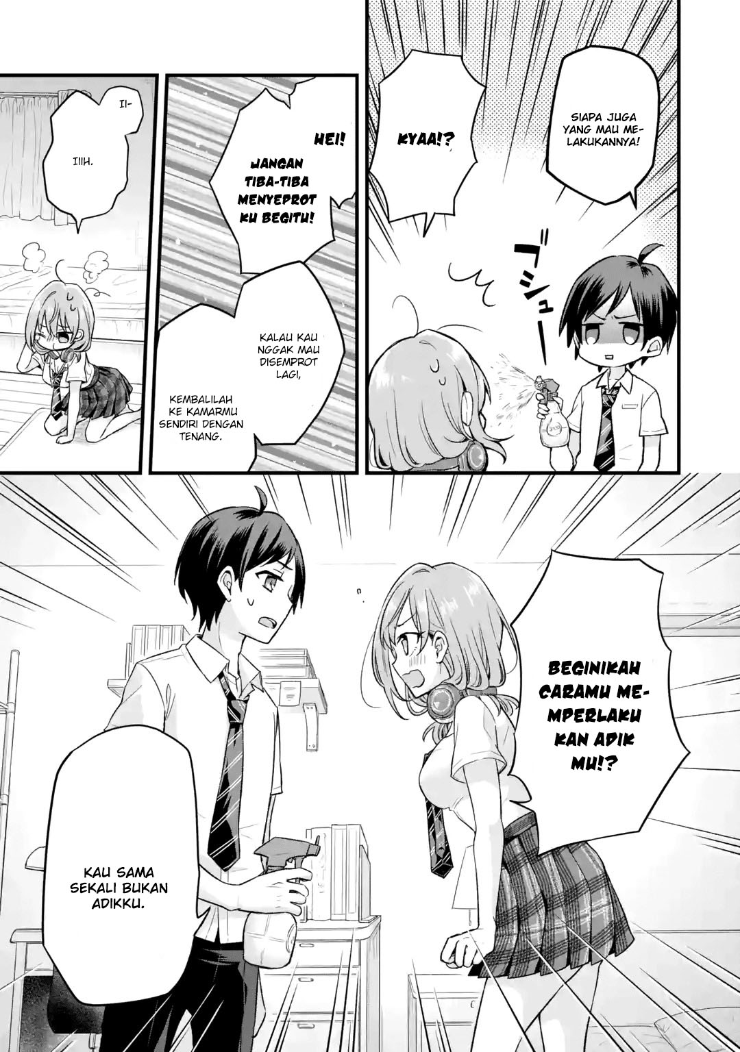 Tomodachi no Imouto ga Ore ni Dake Uzai Chapter 1.1 Gambar 12