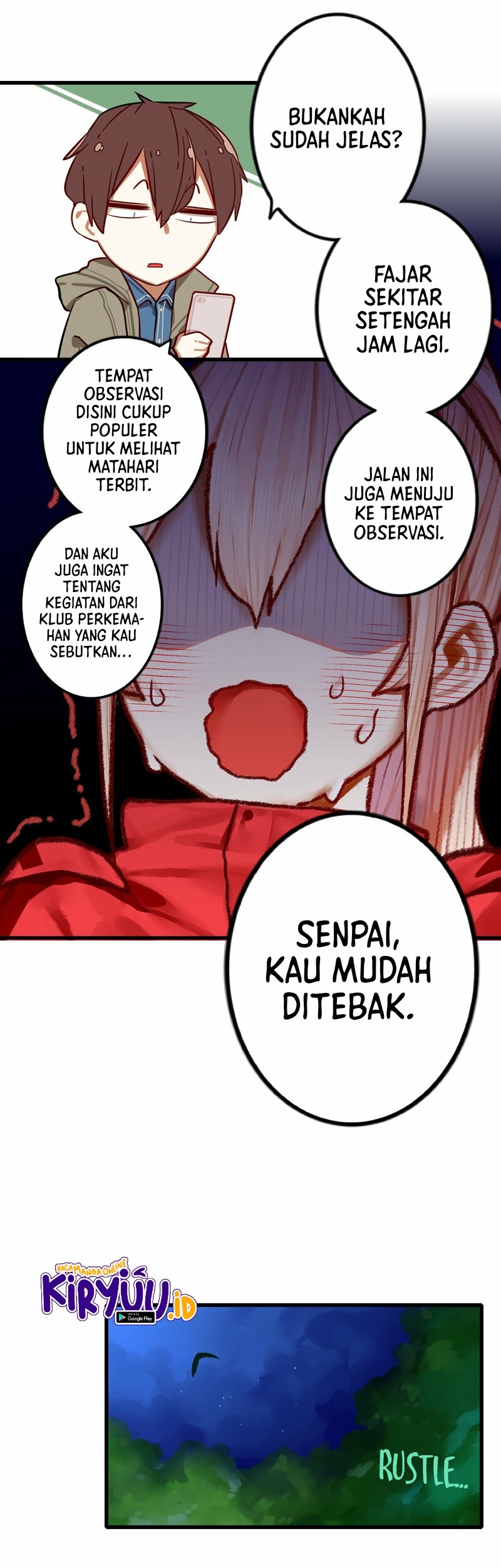 Miss, don’t livestream it! Chapter 29.2 Gambar 8