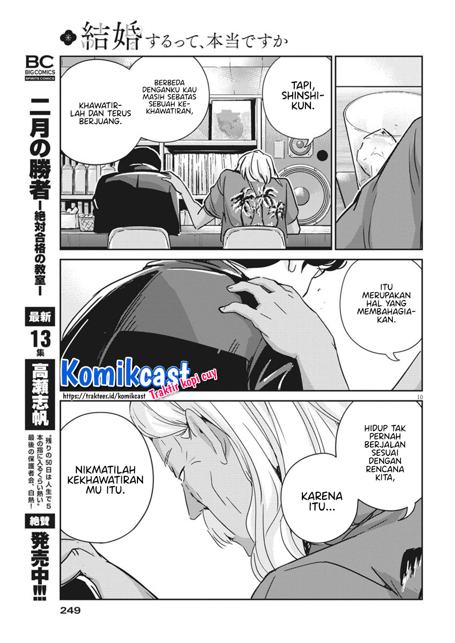 Kekkon Surutte, Hontou Desu Ka? Chapter 57 Gambar 11