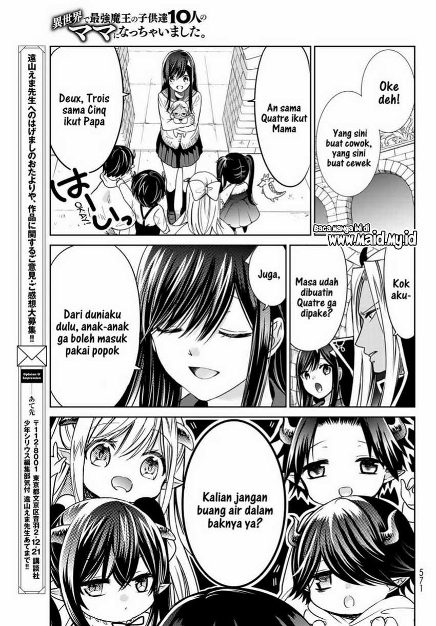 Isekai de Saikyo Mao no Kodomotachi no Mama ni Natchaimashita. Chapter 18 Gambar 15