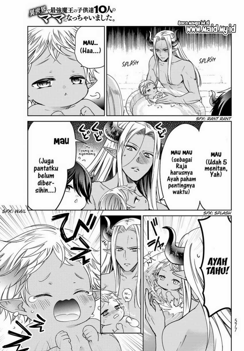 Isekai de Saikyo Mao no Kodomotachi no Mama ni Natchaimashita. Chapter 18 Gambar 21