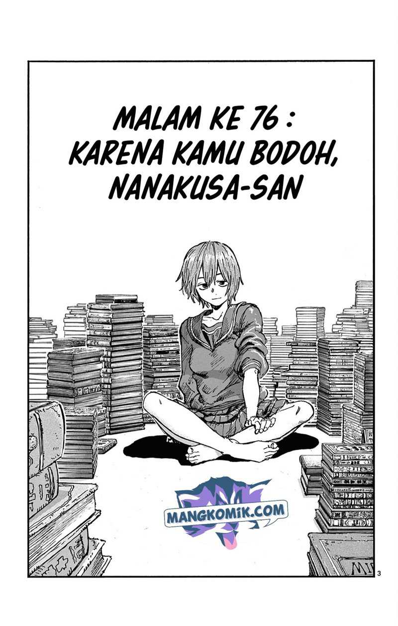 Yofukashi no Uta Chapter 76 Gambar 4