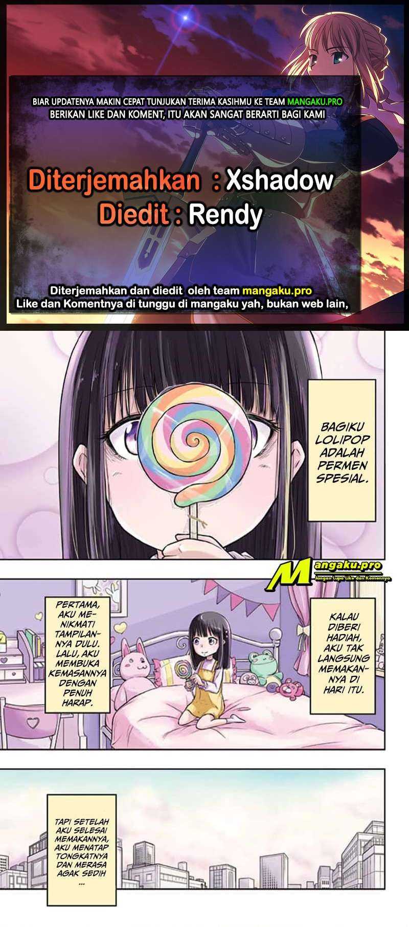 Baca Komik Candy Flurry (Amenofuru) Chapter 1.1 Gambar 1