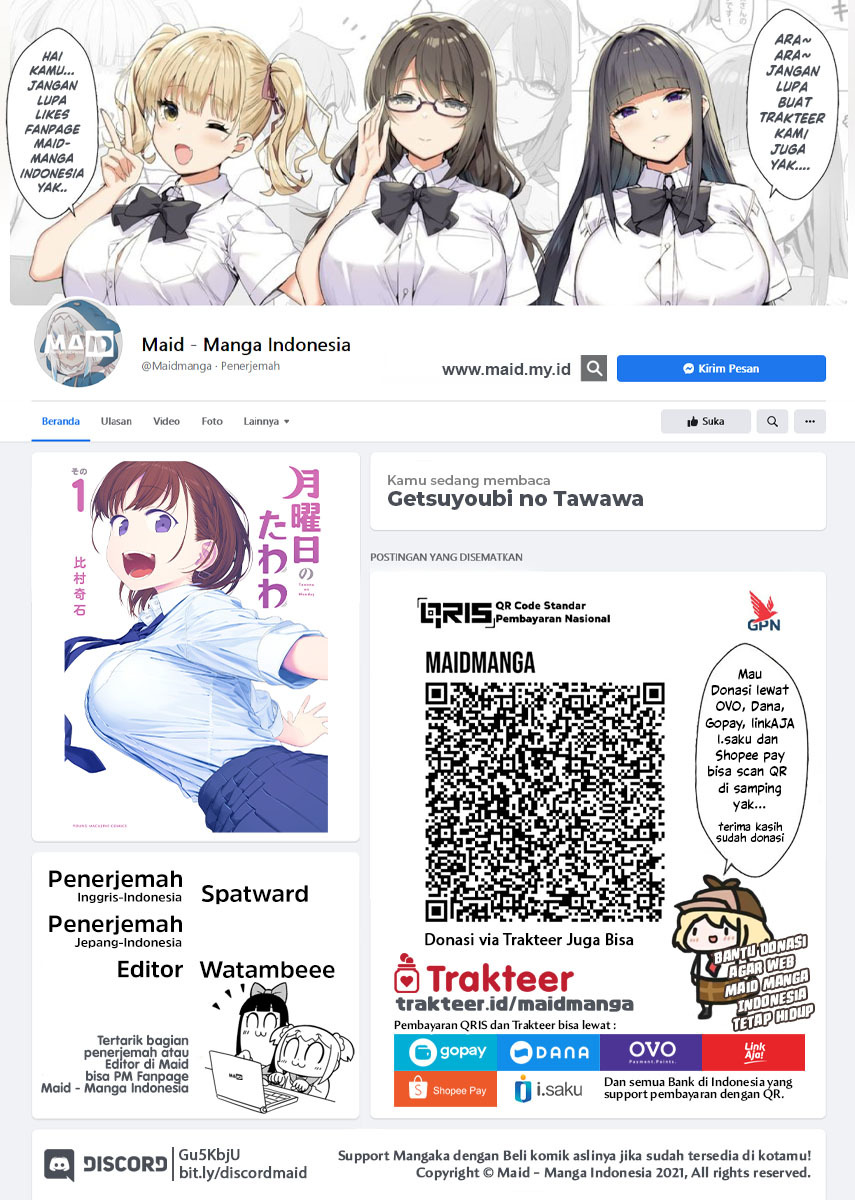 Baca Getsuyoubi no Tawawa (Serialization) Chapter 23 Gambar 2
