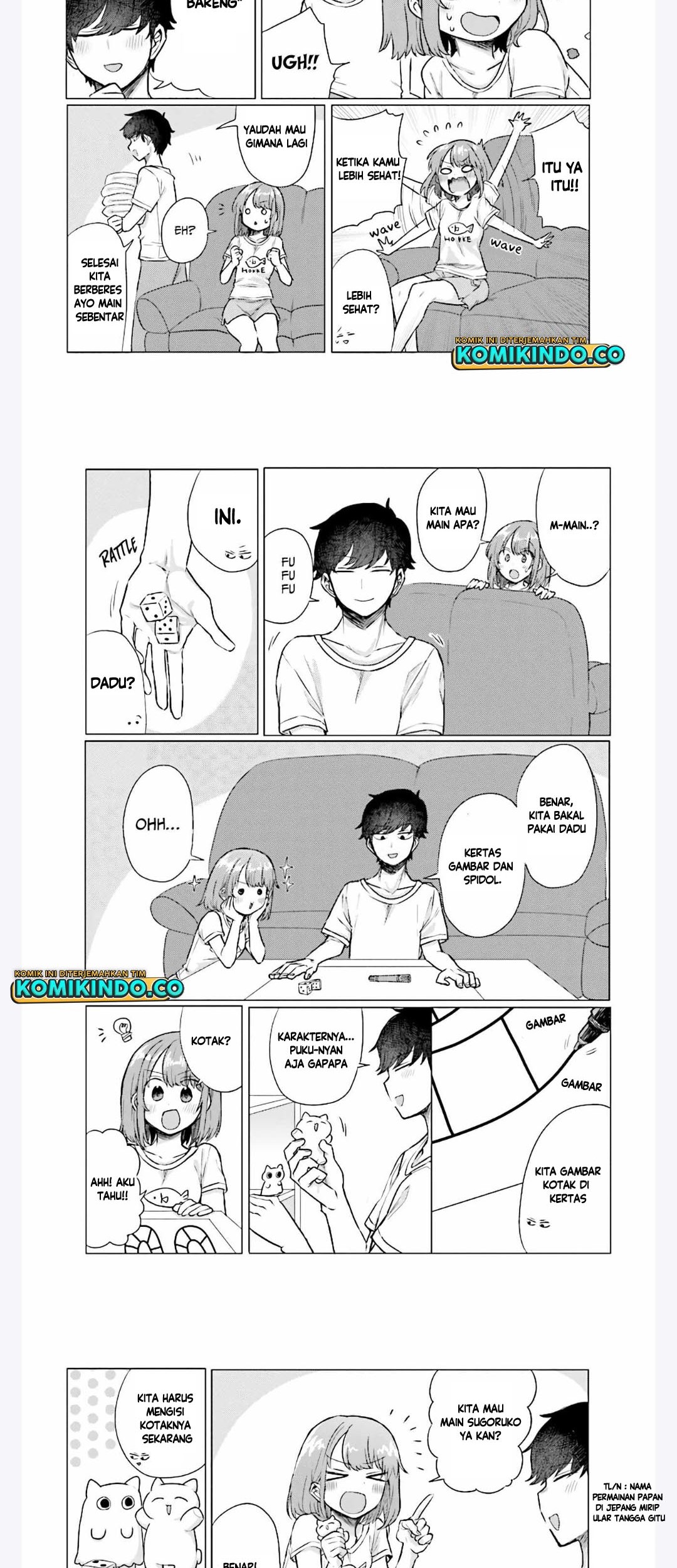 Girlfriend Who Absolutely Doesn’t Want to Take a Bath VS Boyfriend Who Absolutely Wants Her to Take a Bath Chapter 39 Gambar 3