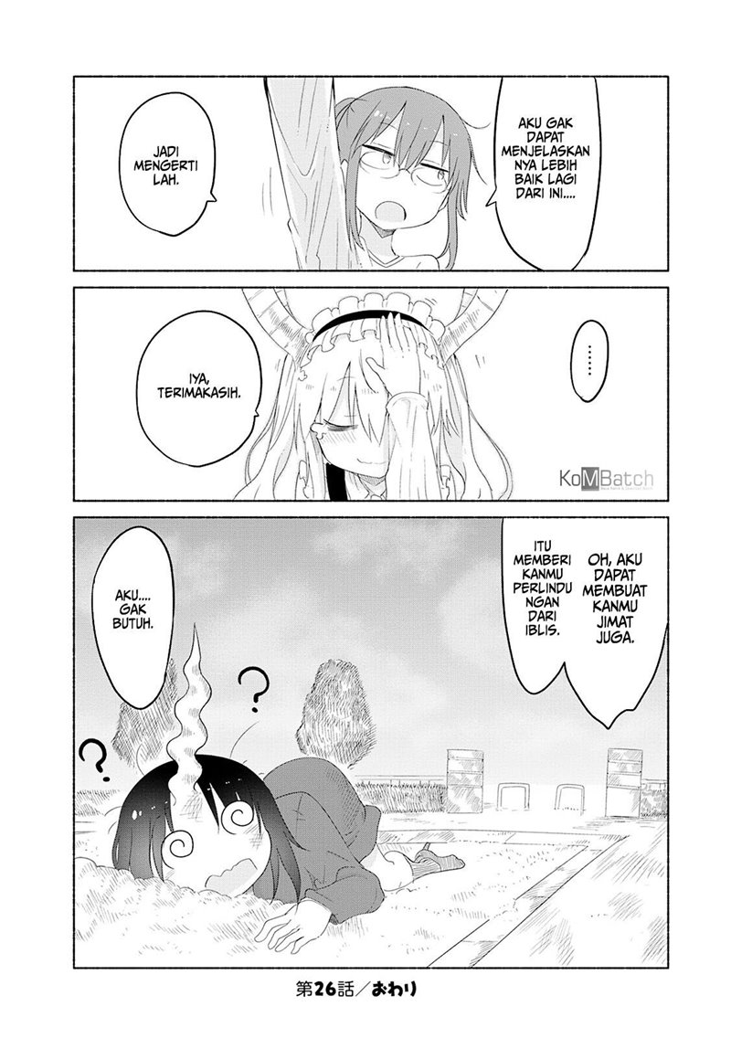 Kobayashi-san Chi no Maid Dragon Chapter 26 Gambar 14