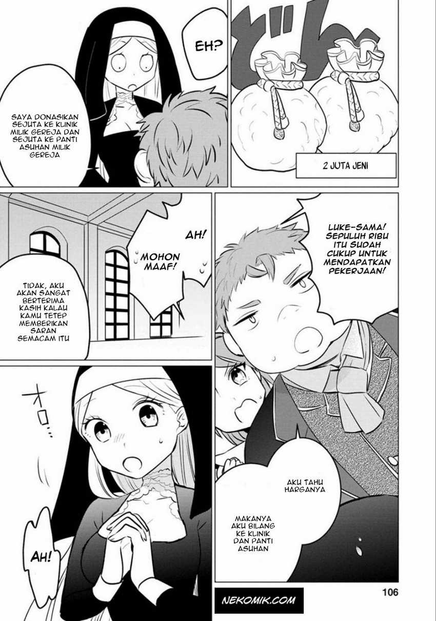 Tensei Saki ga Zannen Ouji Datta Ken: Ima wa Fukkin 1-kai mo Dekinai kedo Yasete Isekai Sukuimasu Chapter 09 Gambar 9