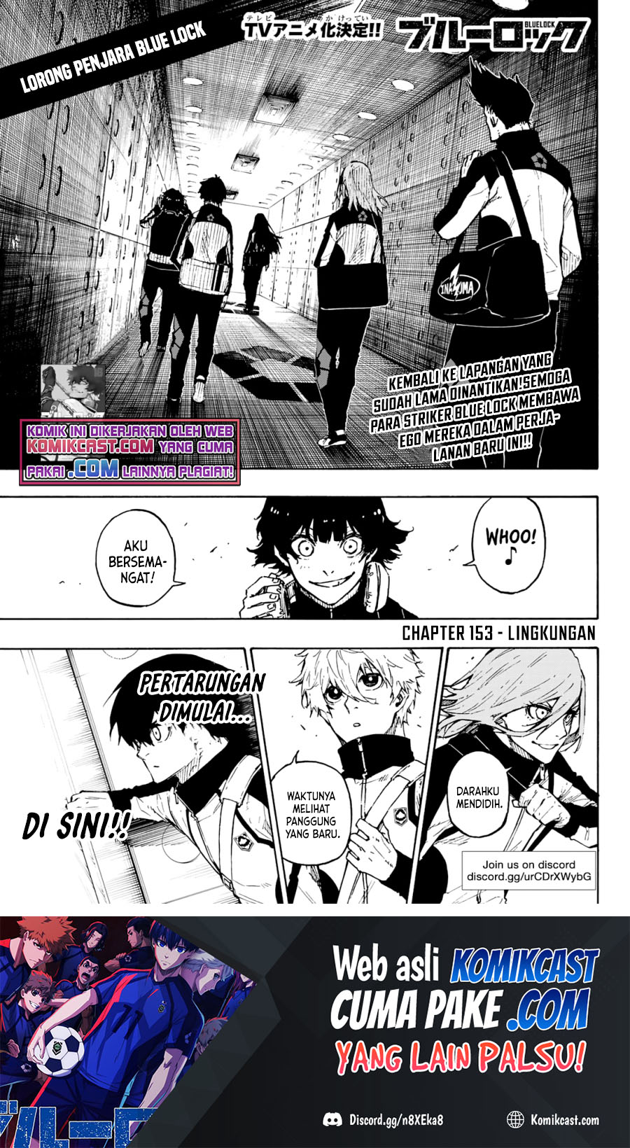 Baca Blue Lock Chapter 153. Gambar 2