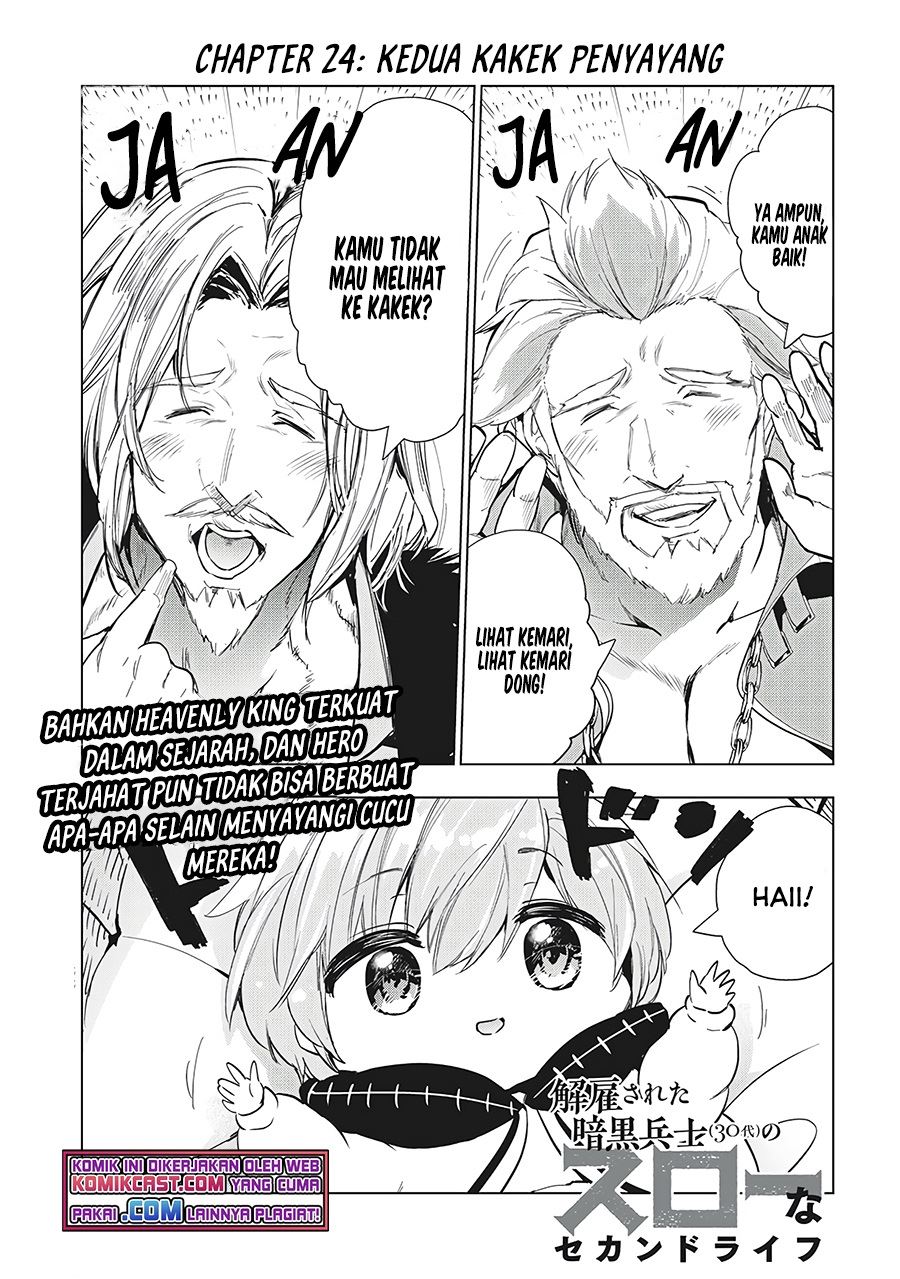Baca Komik Kaiko sareta Ankoku Heishi (30-dai) no Slow na Second Life Chapter 24.1 Gambar 1