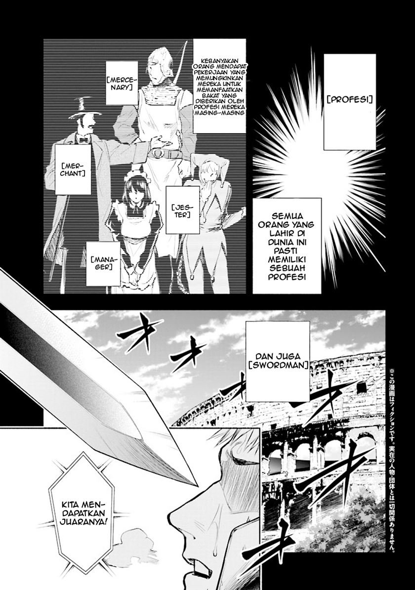 Baca Manga Tatoeba Ore ga, Champion kara Oujo no Himo ni Job Change Shita to Shite Chapter 00 - prolog Gambar 2