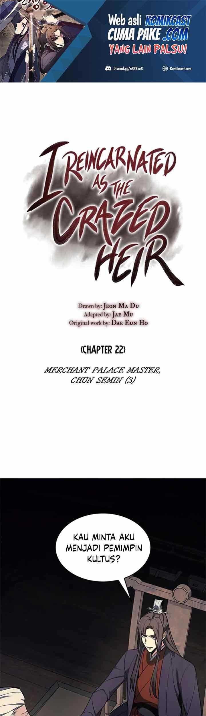 Baca I Reincarnated As The Crazed Heir Chapter 22 Gambar 2