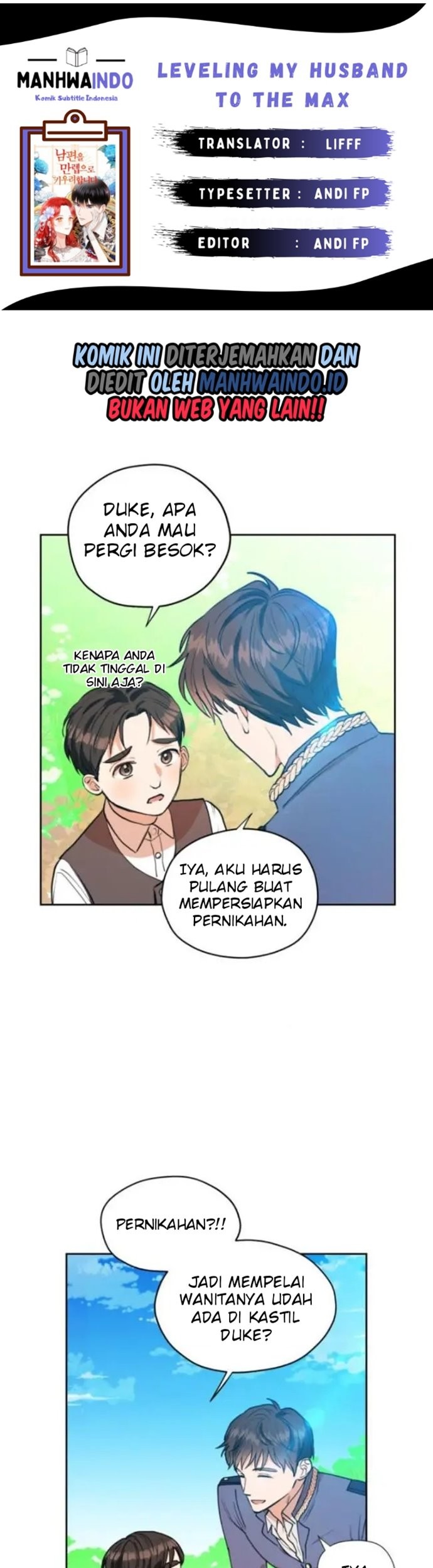 Baca Komik Leveling My Husband to the Max Chapter 31 Gambar 1