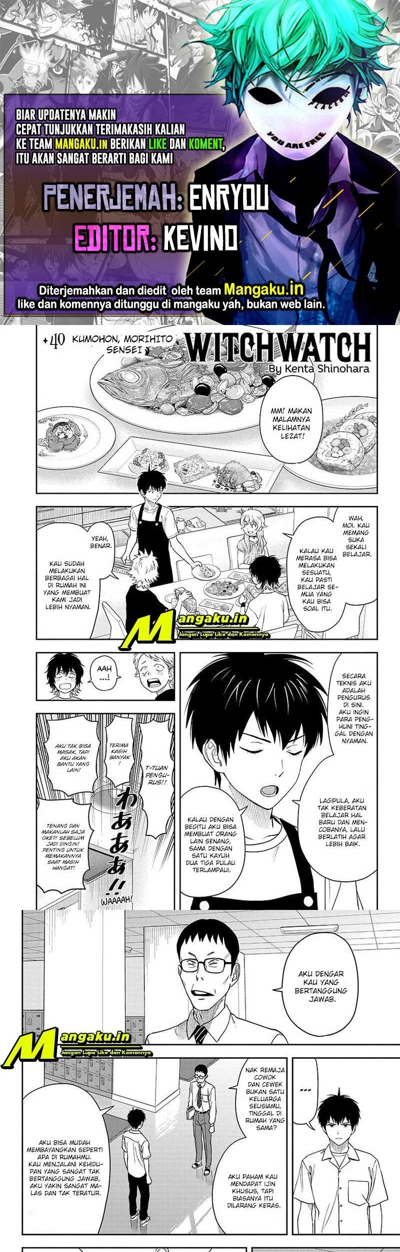 Baca Komik Witch Watch Chapter 40 Gambar 1