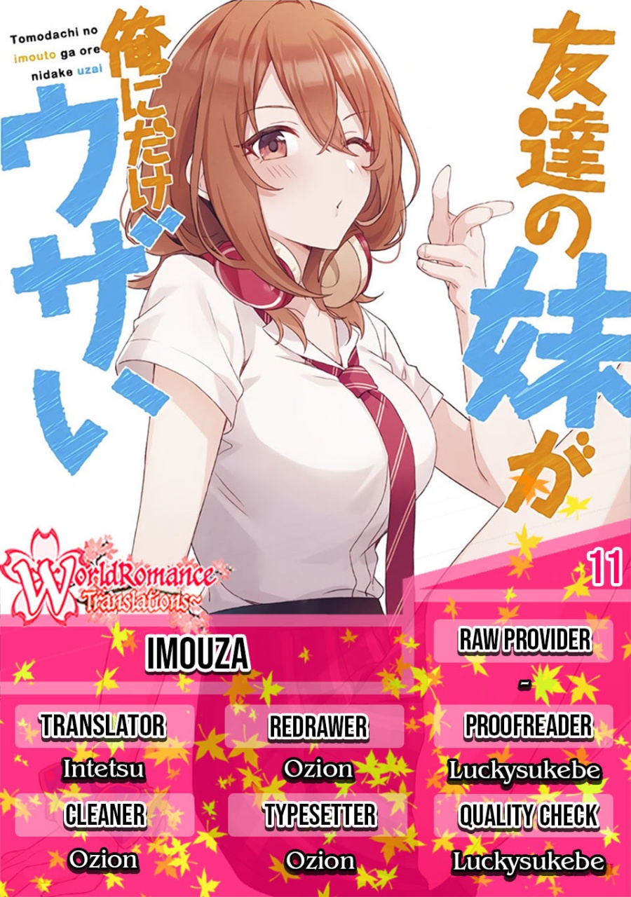 Baca Komik Tomodachi no Imouto ga Ore ni Dake Uzai Chapter 11 Gambar 1