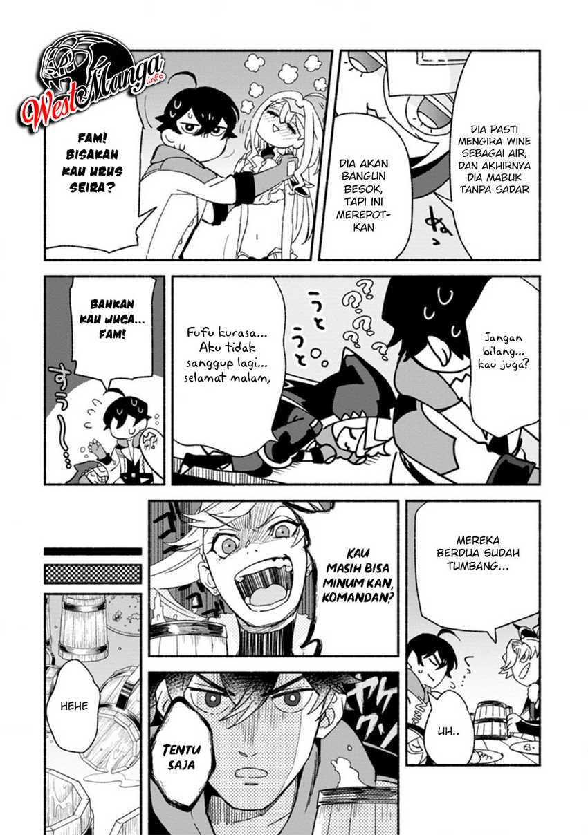 Sono Monban, Saikyou Nitsuki: Tsuihou Sareta Bougyo Ryoku 9999 no Senshi, Outo no Monban Toshite Musou Suru Chapter 07.2 Gambar 17