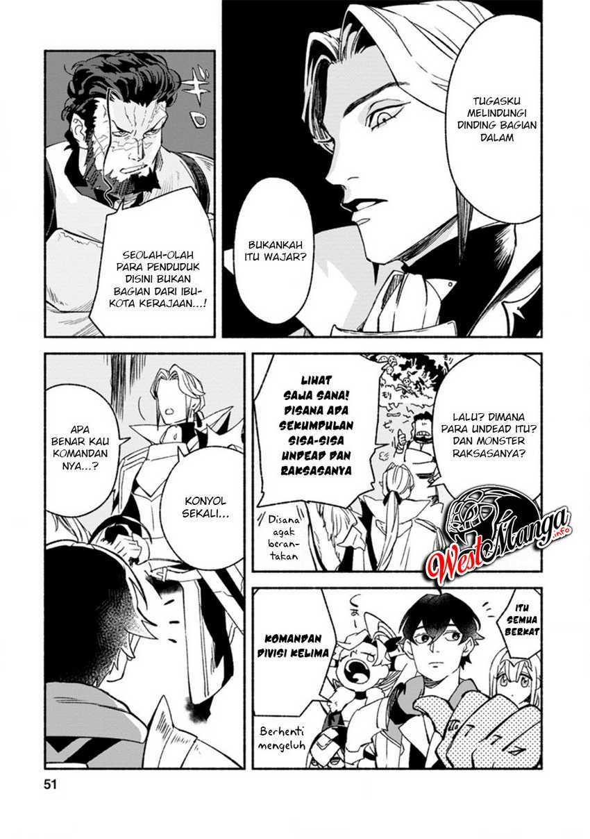 Sono Monban, Saikyou Nitsuki: Tsuihou Sareta Bougyo Ryoku 9999 no Senshi, Outo no Monban Toshite Musou Suru Chapter 07.2 Gambar 6