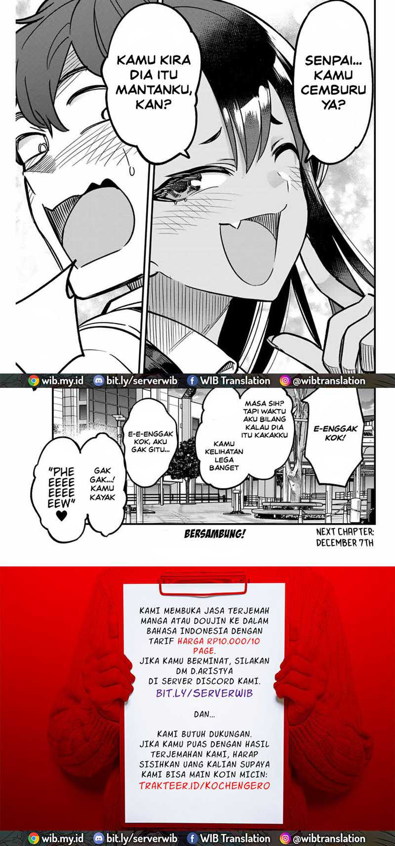 Ijiranaide, Nagatoro-san Chapter 94 Gambar 27