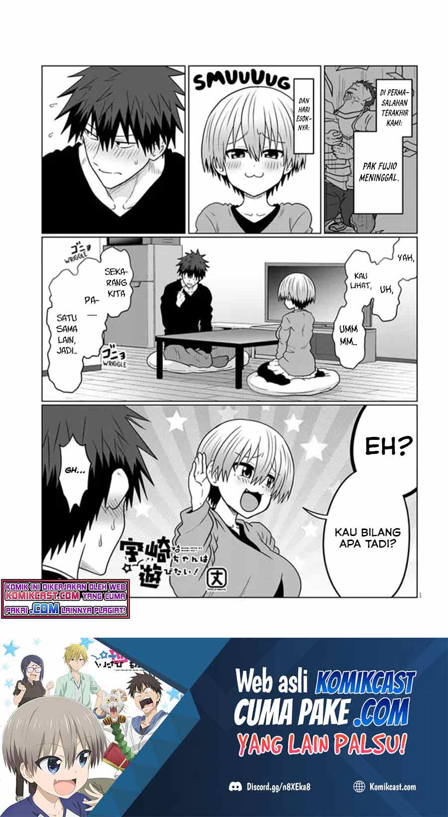 Baca Uzaki-chan wa Asobitai! Chapter 75 Gambar 2