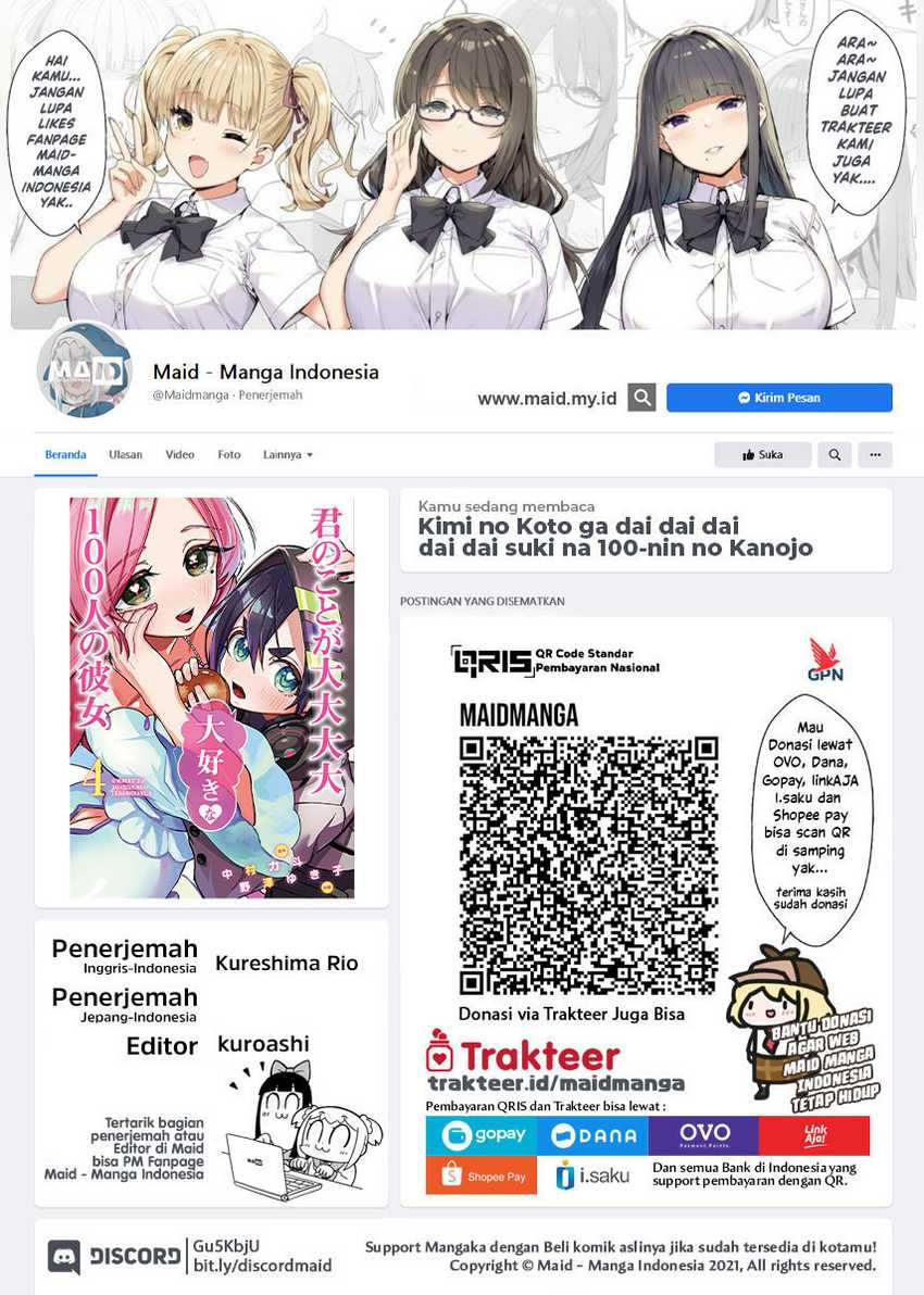 Baca Kimi no Koto ga Dai Dai Dai Dai Daisuki na 100-ri no Kanojo Chapter 68 Gambar 2