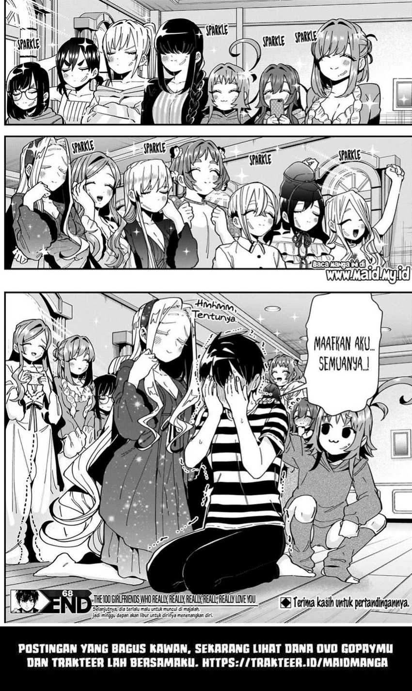 Kimi no Koto ga Dai Dai Dai Dai Daisuki na 100-ri no Kanojo Chapter 68 Gambar 21