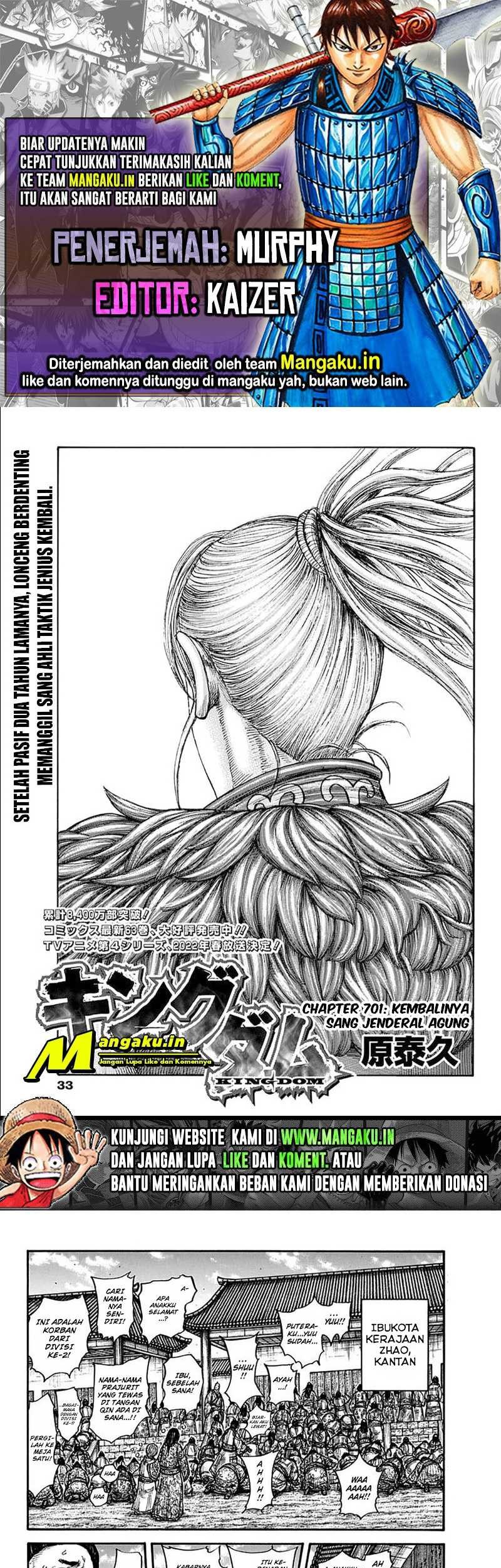 Baca Komik Kingdom Chapter 701 Gambar 1
