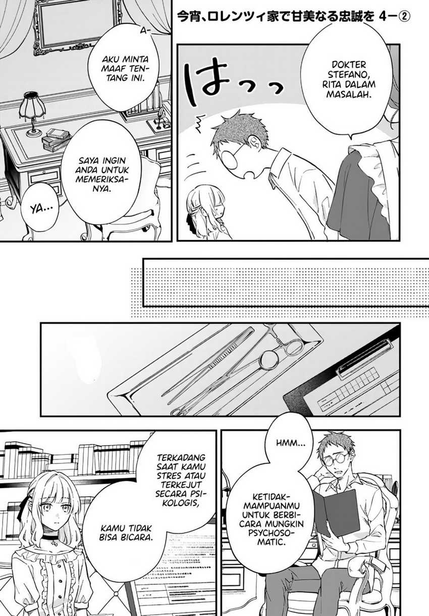 Koyoi, Lorenzi-ke de Kanbi naru Chuusei wo Chapter 04 Gambar 10