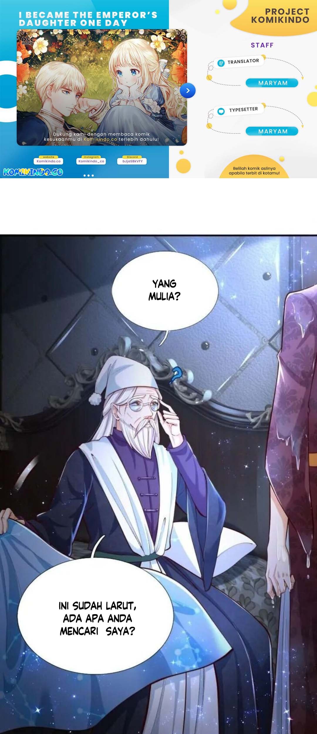 Baca Komik I Became The Emperor’s Daughter One Day Chapter 95 Gambar 1