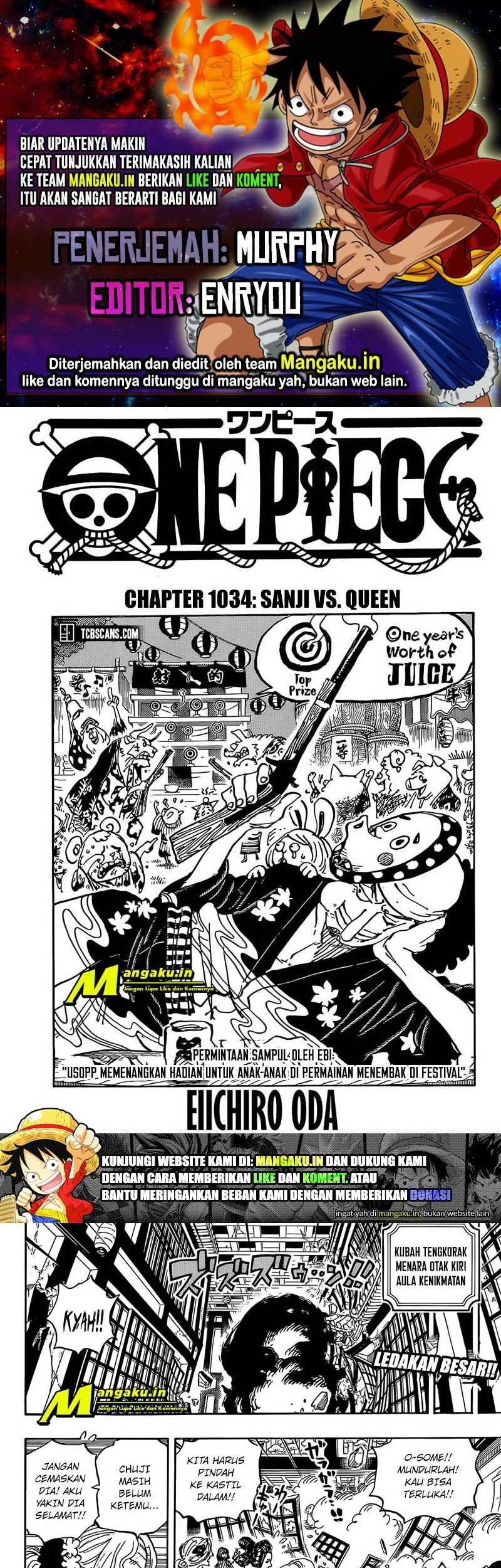 Baca Komik One Piece Chapter 1034 Gambar 1