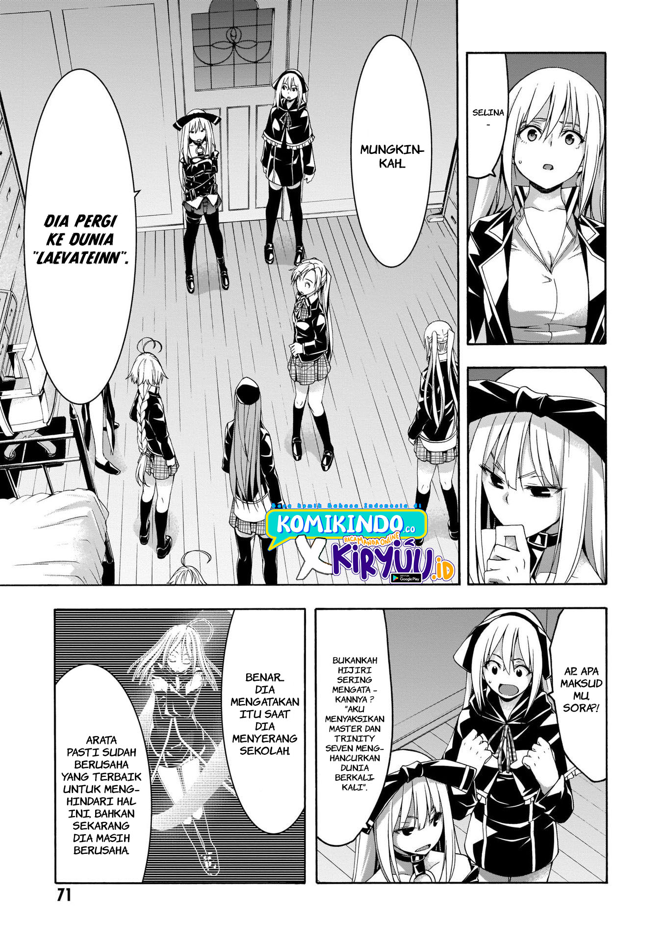 Trinity Seven Chapter 111 Gambar 7