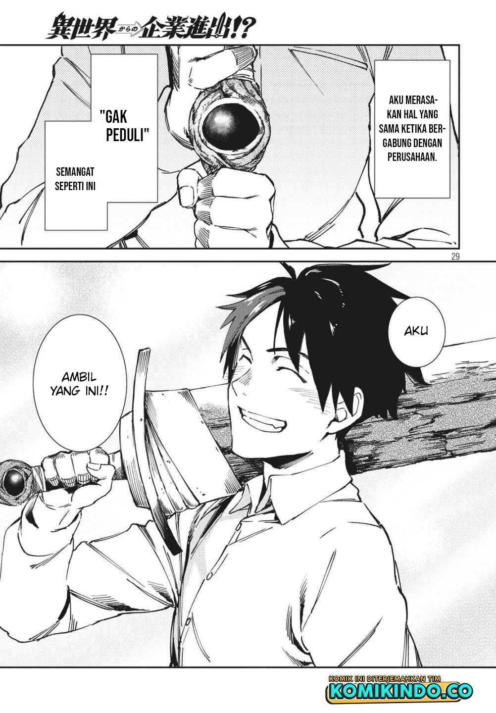 Isekai kara no Kigyou Shinshutsu?! Chapter 06 Gambar 30