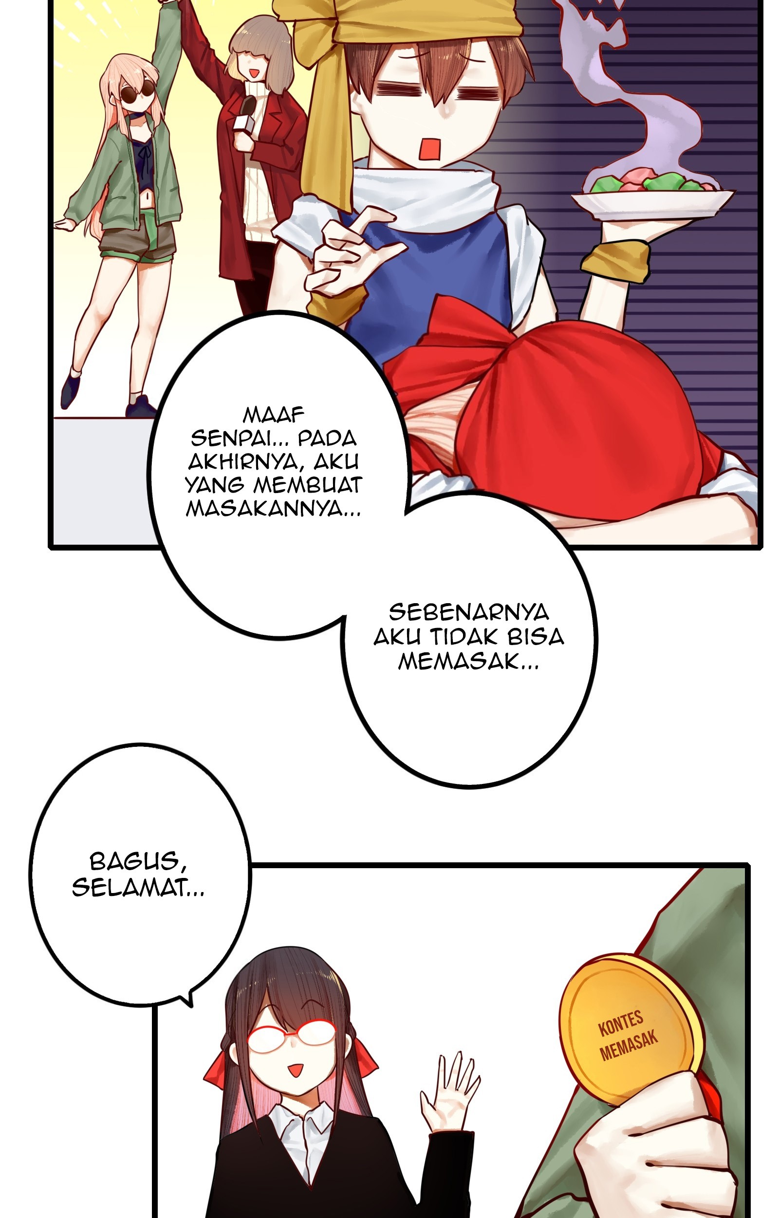 Miss, don’t livestream it! Chapter 33.2 Gambar 16