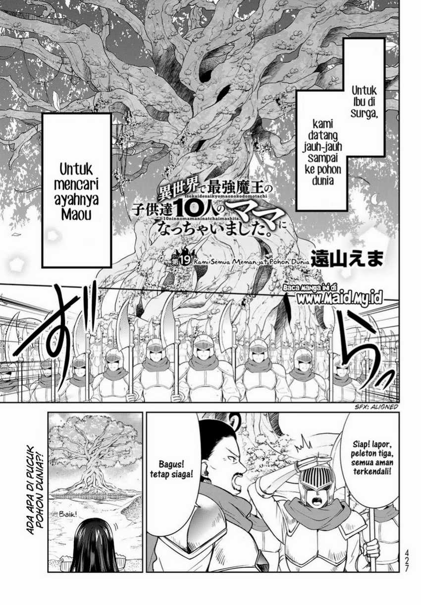 Isekai de Saikyo Mao no Kodomotachi no Mama ni Natchaimashita. Chapter 19 Gambar 3